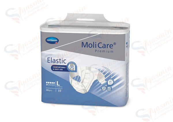 "MoliCare® Premium Elastic 6 Drops (blue) Large 30 pieces / pack"