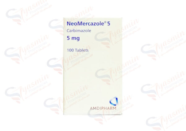 Neo Mercazole 5 Mg 100 Tablets